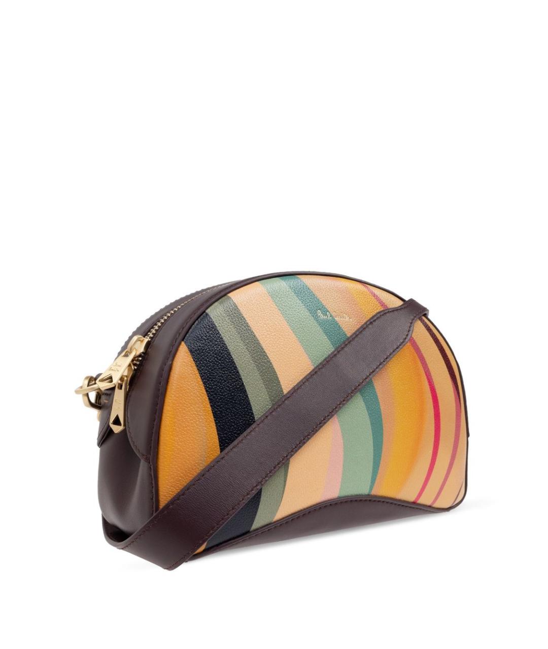 PAUL SMITH Мульти кожаная сумка через плечо, фото 2