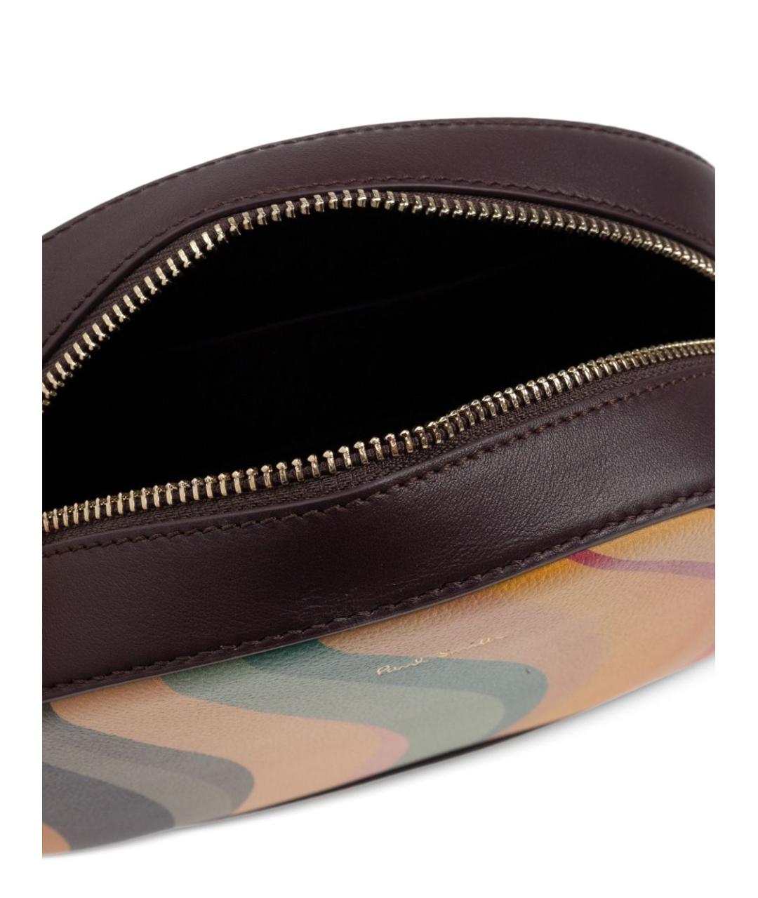 PAUL SMITH Мульти кожаная сумка через плечо, фото 5