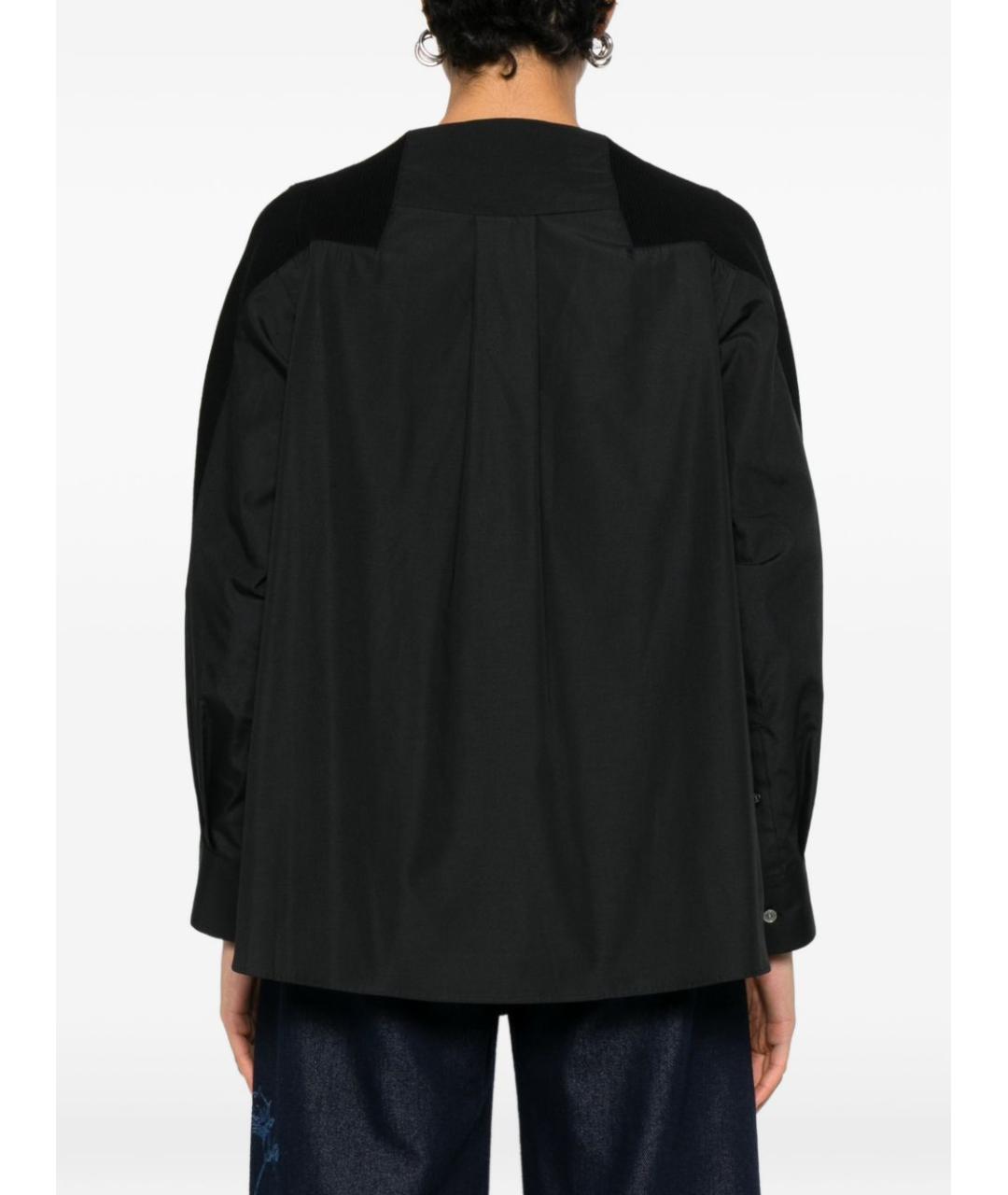 SACAI Черный кардиган, фото 3