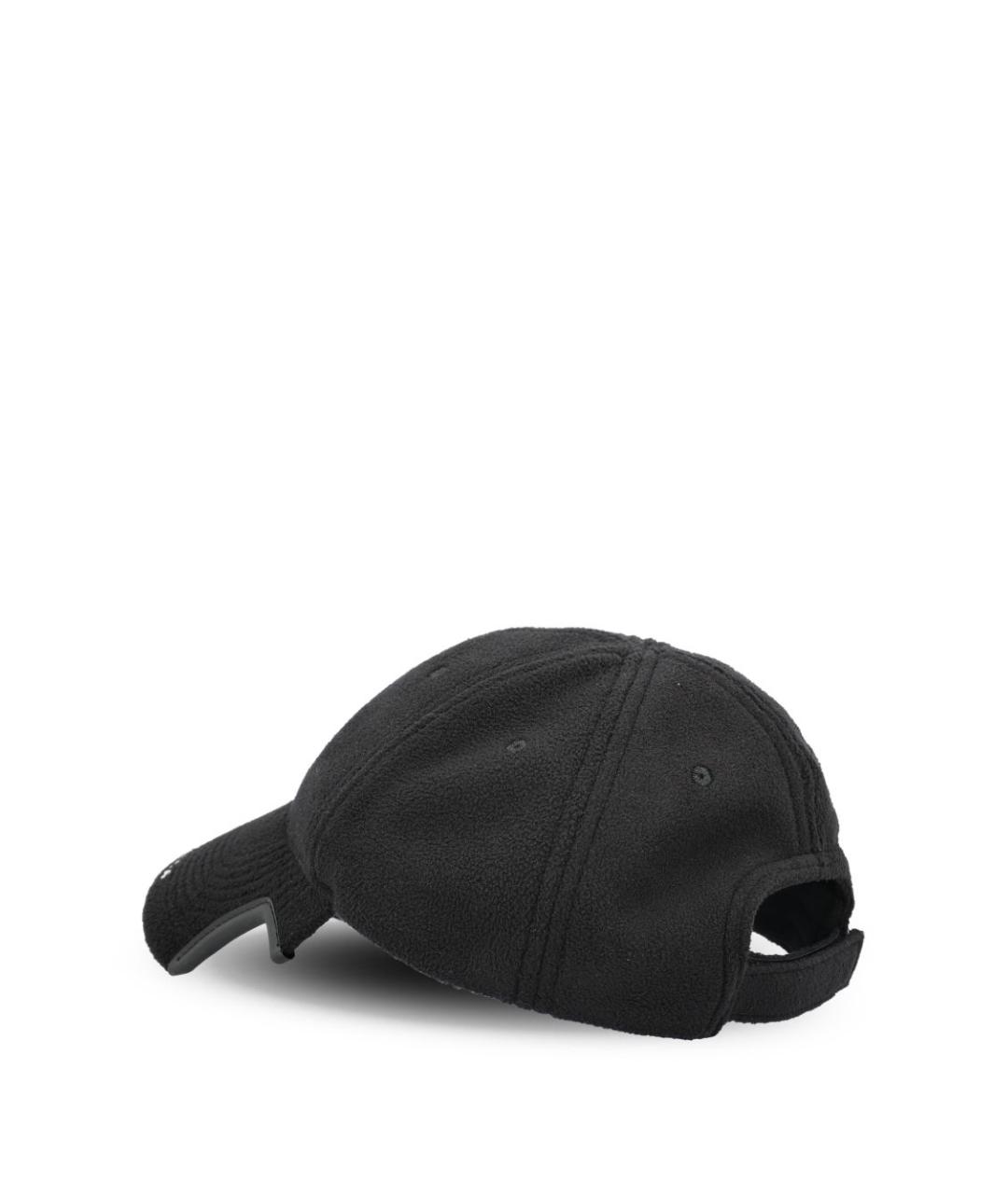 BALENCIAGA Черная синтетическая кепка/бейсболка, фото 3