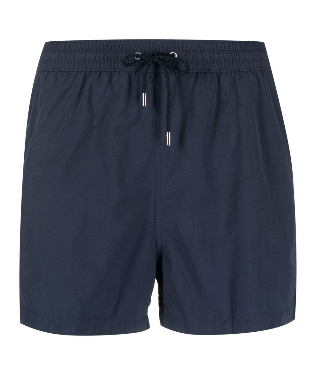 PAUL SMITH Синие полиэстеровые шорты, фото 1