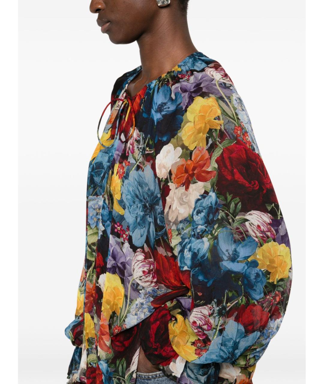 ALICE+OLIVIA Мульти вискозная блузы, фото 5