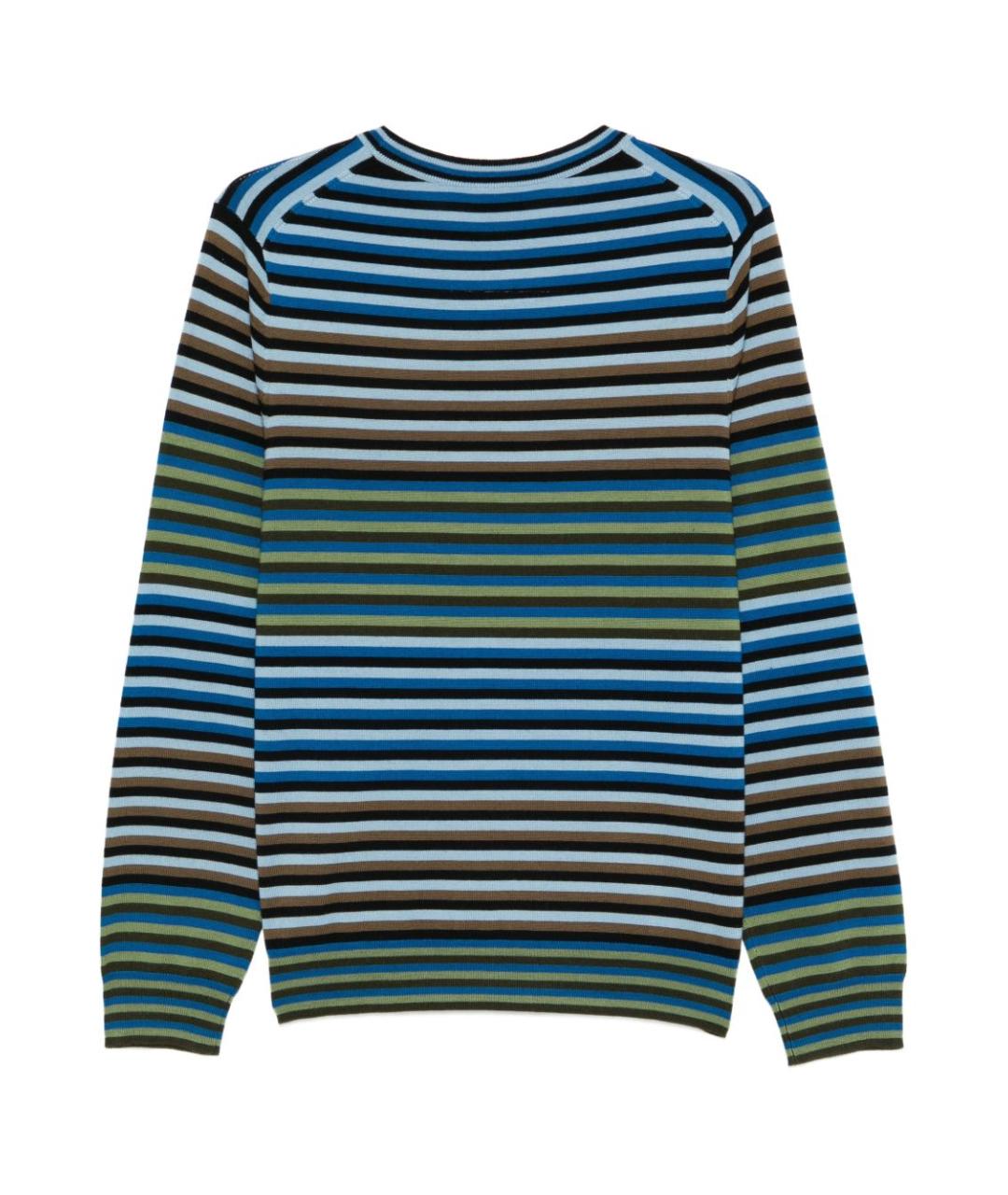 PS BY PAUL SMITH Синий шерстяной джемпер / свитер, фото 2