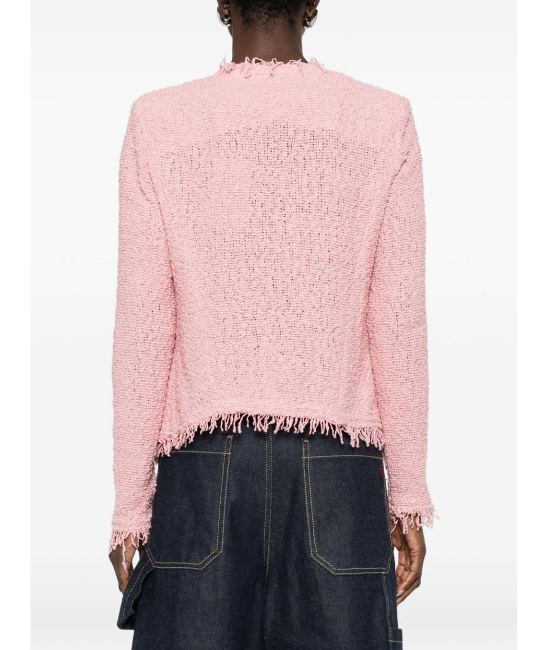 IRO Розовый хлопковый жакет/пиджак, фото 3