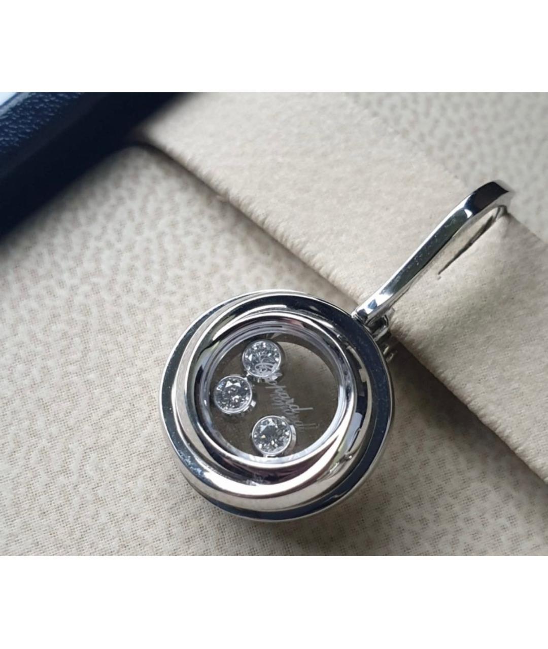 CHOPARD Белые серьги из белого золота, фото 3