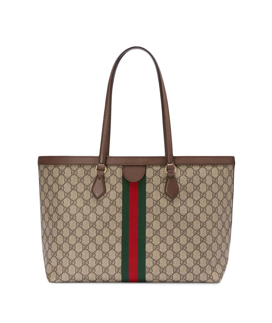 GUCCI Бежевая сумка тоут, фото 4
