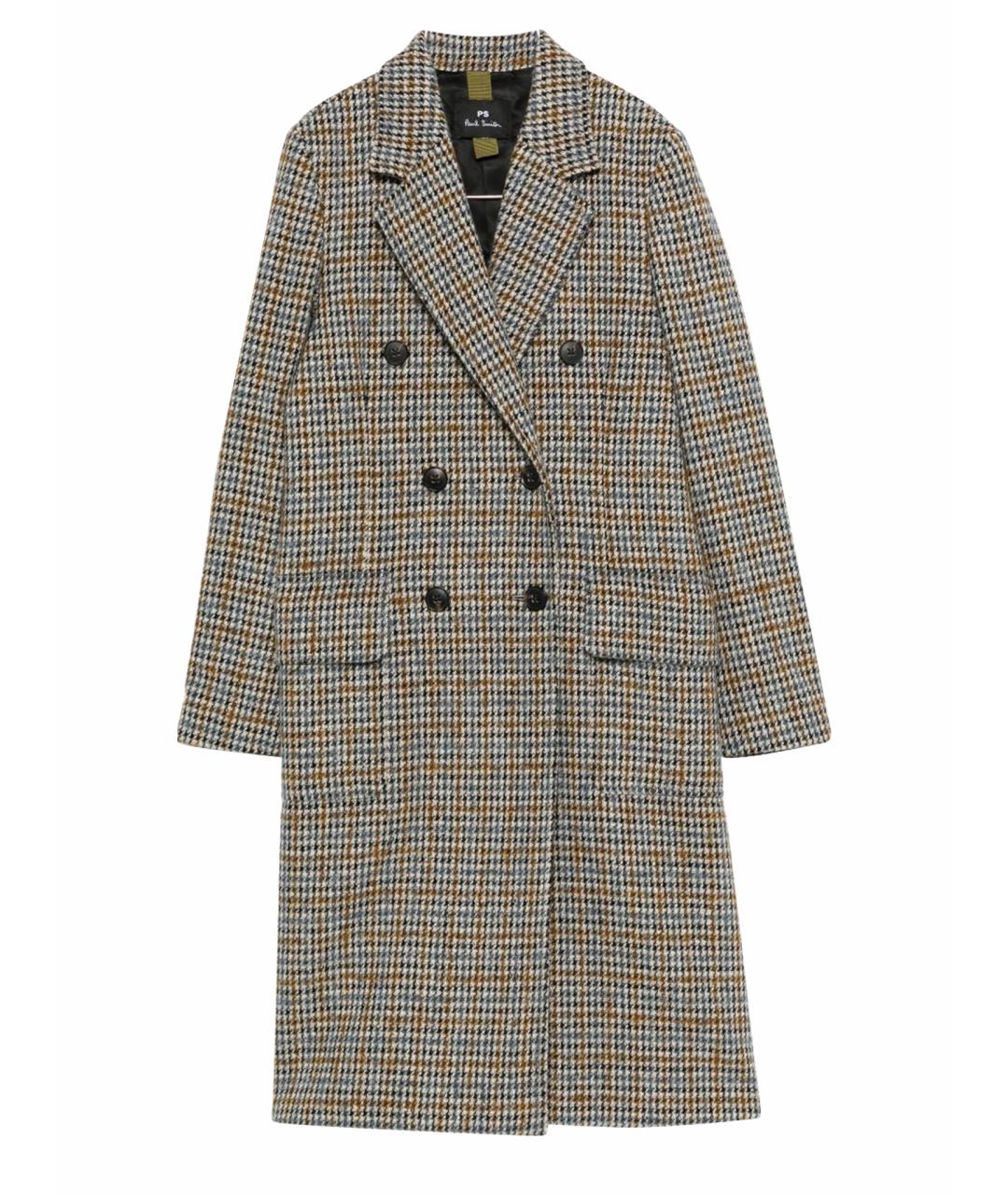 PAUL SMITH Мульти шелковое пальто, фото 1