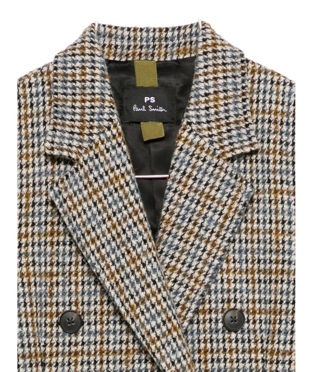 PAUL SMITH Мульти шелковое пальто, фото 2