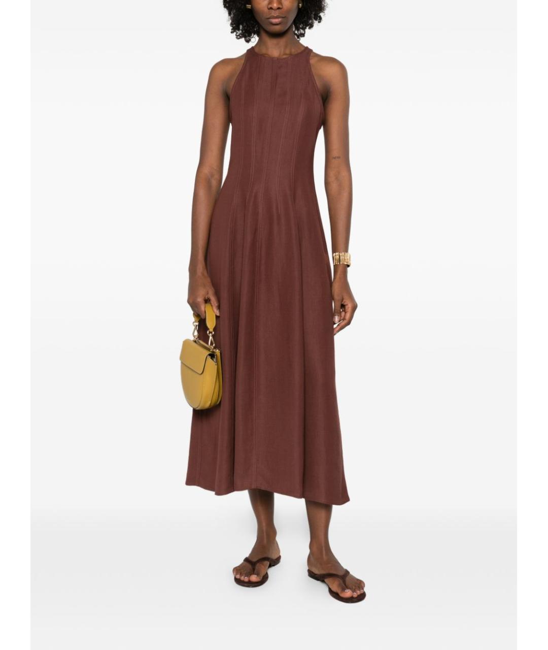 BRUNELLO CUCINELLI Льняное повседневное платье, фото 3