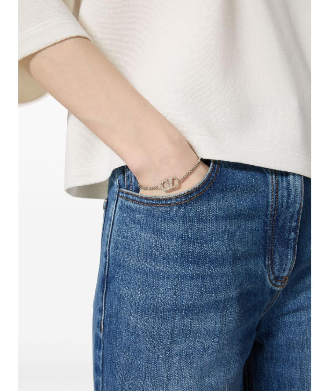 VALENTINO Золотой латунный браслет, фото 3