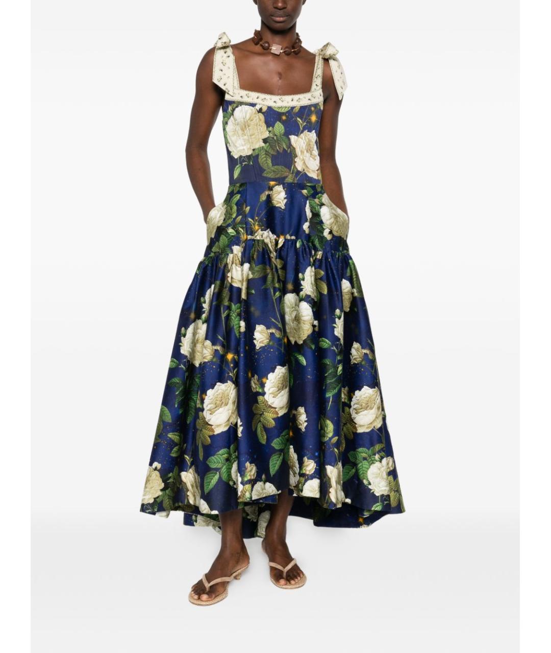 ALICE+OLIVIA Мульти хлопковый сарафан, фото 4