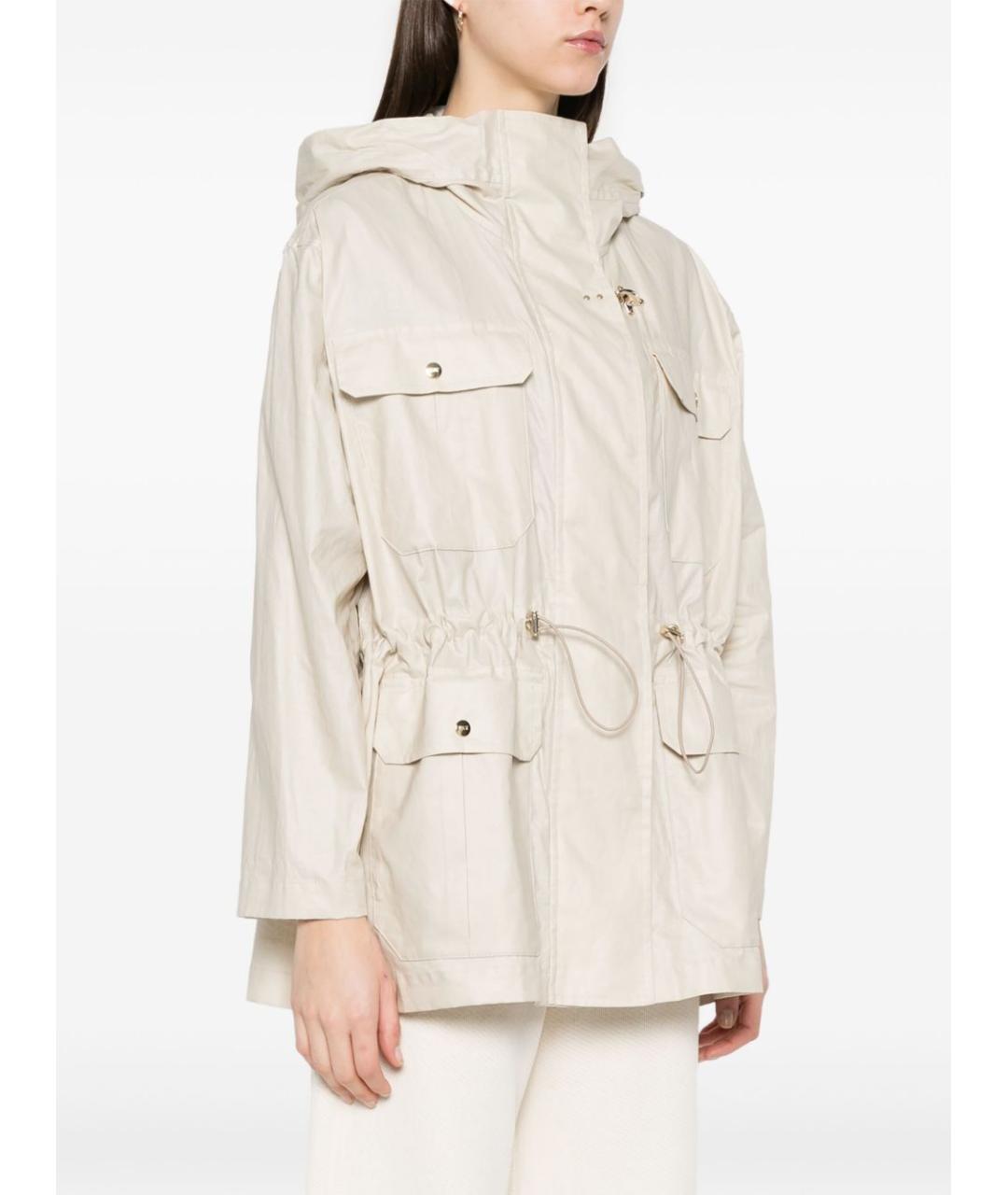 FAY Белая хлопковая парка, фото 4