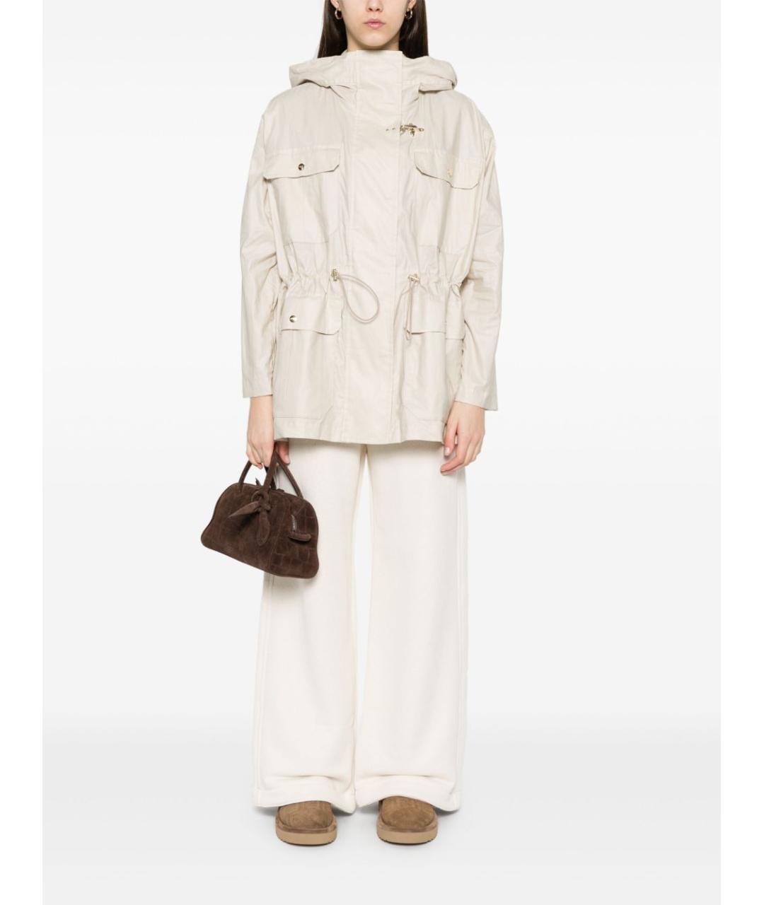 FAY Белая хлопковая парка, фото 5