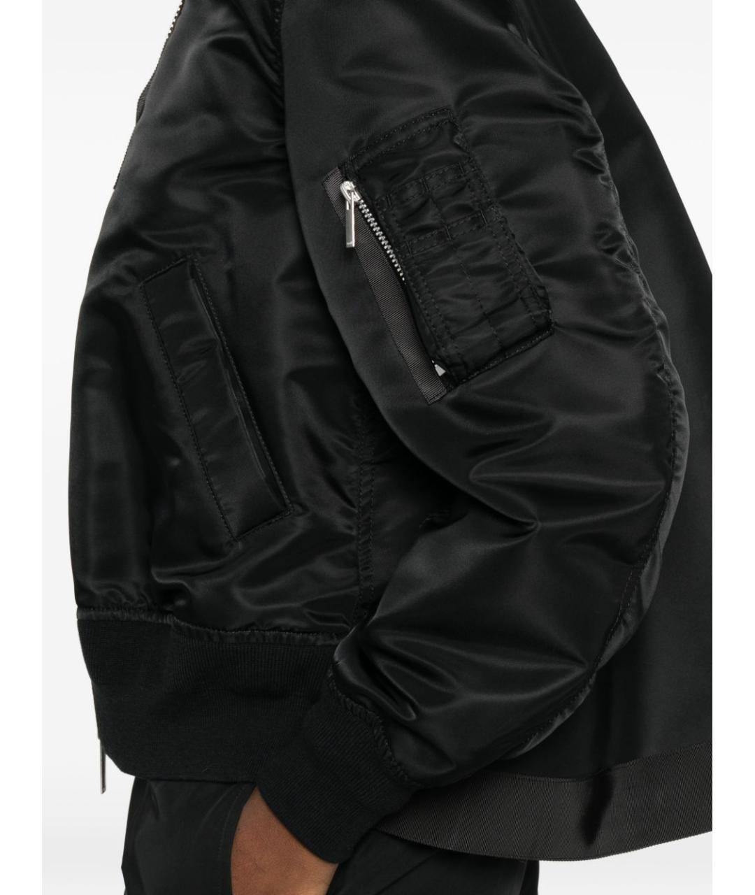 SACAI Черная куртка, фото 3