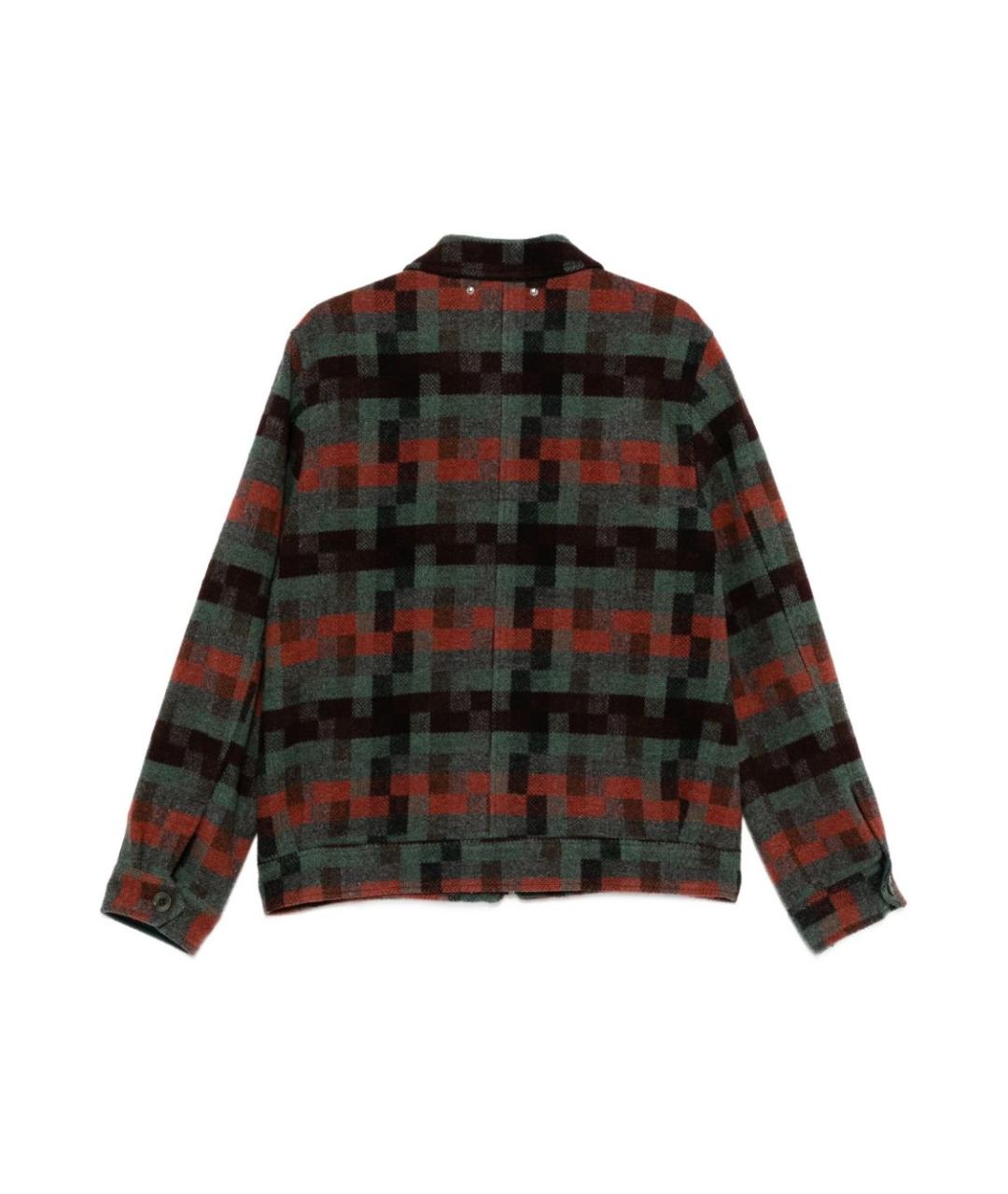 PAUL SMITH Мульти шерстяная куртка, фото 2