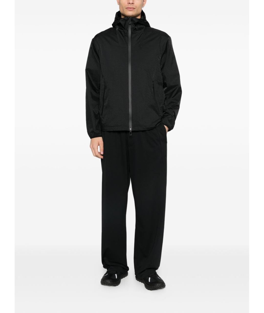 EMPORIO ARMANI Черная полиамидовая куртка, фото 5