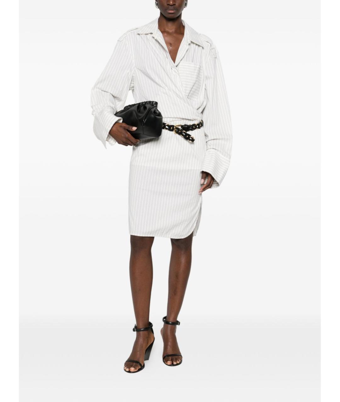 IRO Белое хлопковое платье, фото 5