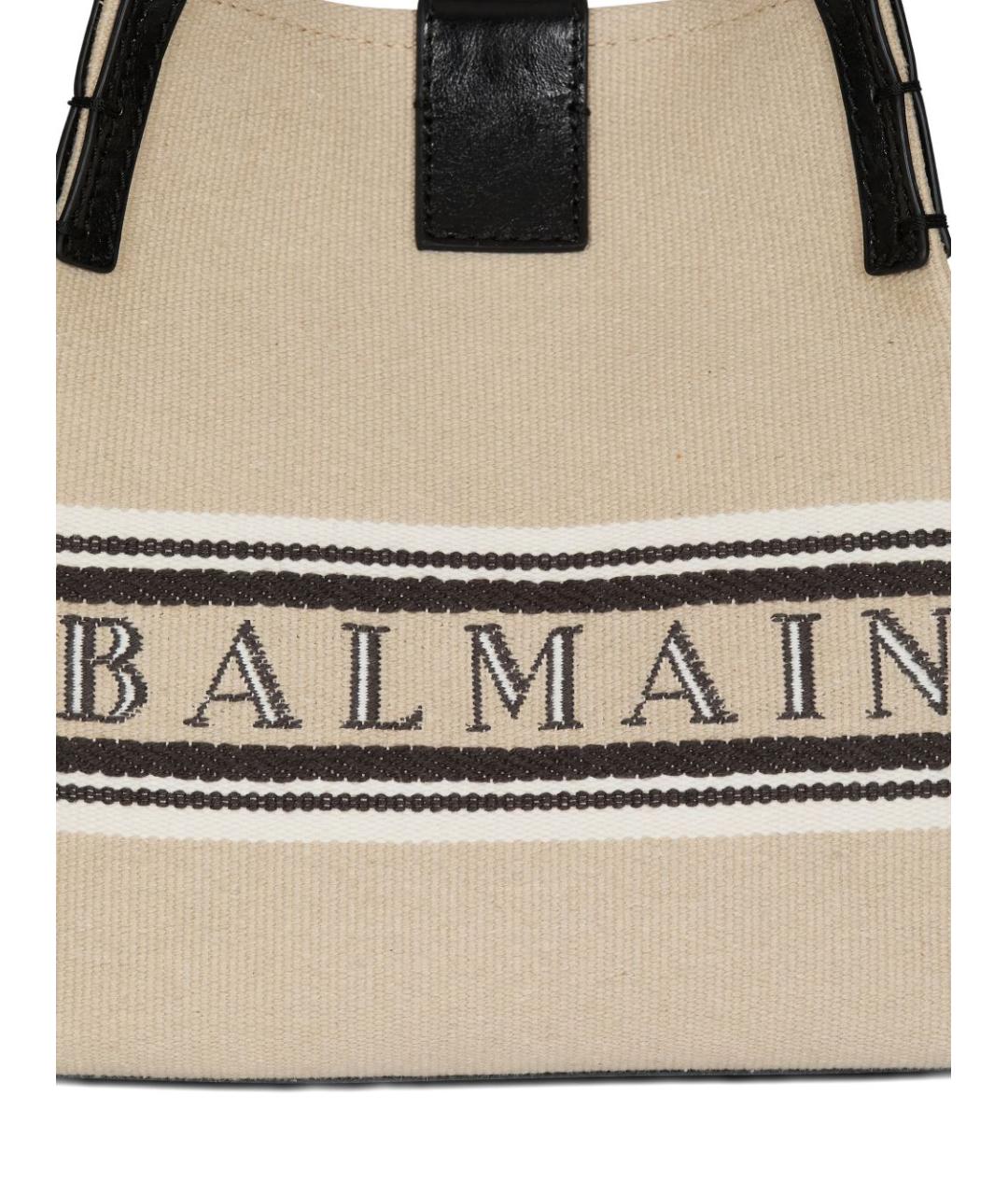 BALMAIN Бежевая сумка с короткими ручками, фото 2