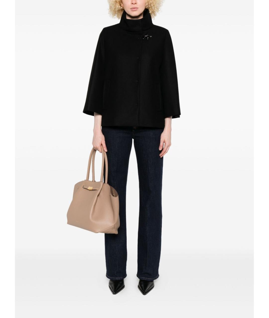 FAY Черная шерстяная куртка, фото 2