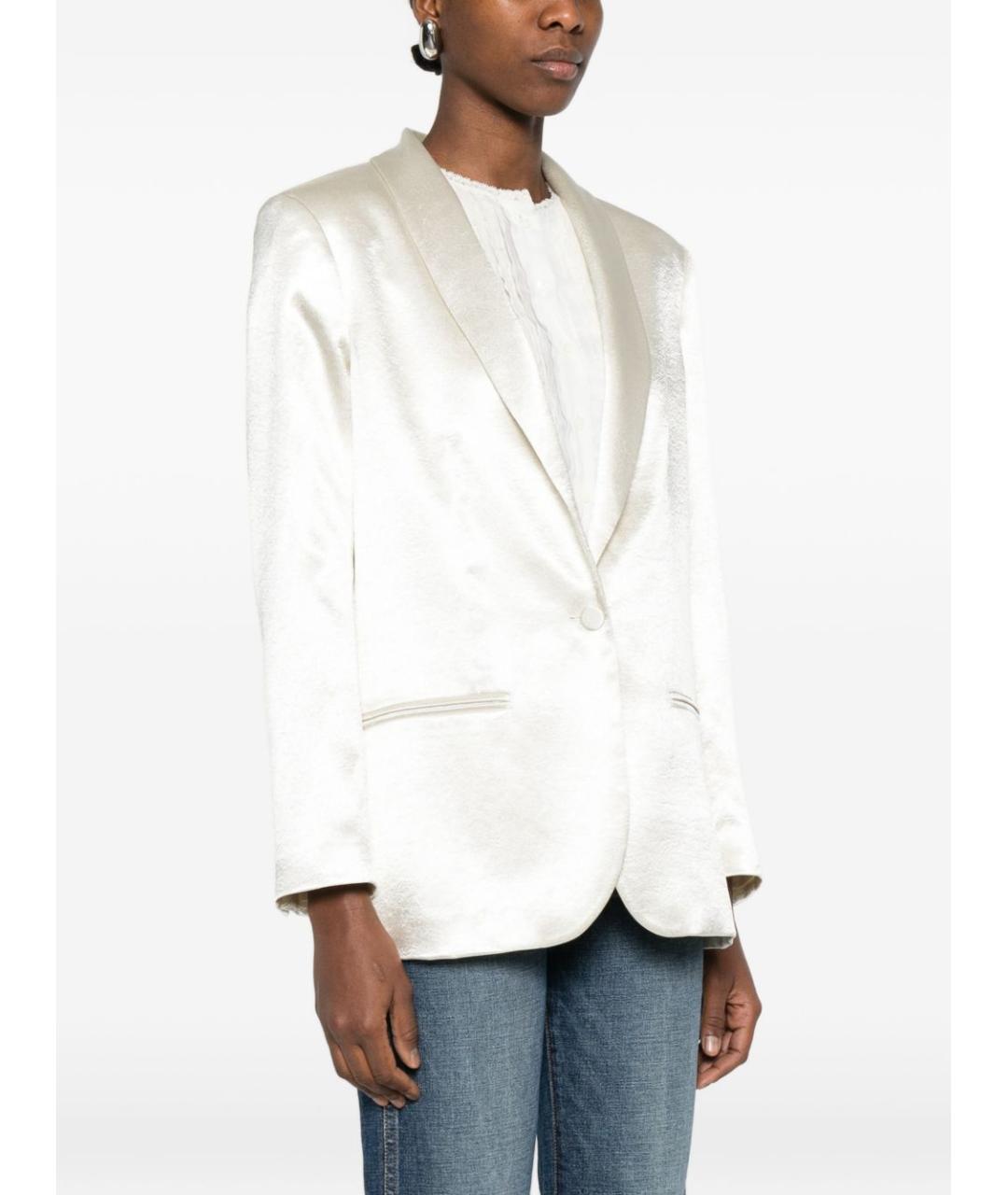 ALYSI Белый жакет/пиджак, фото 2