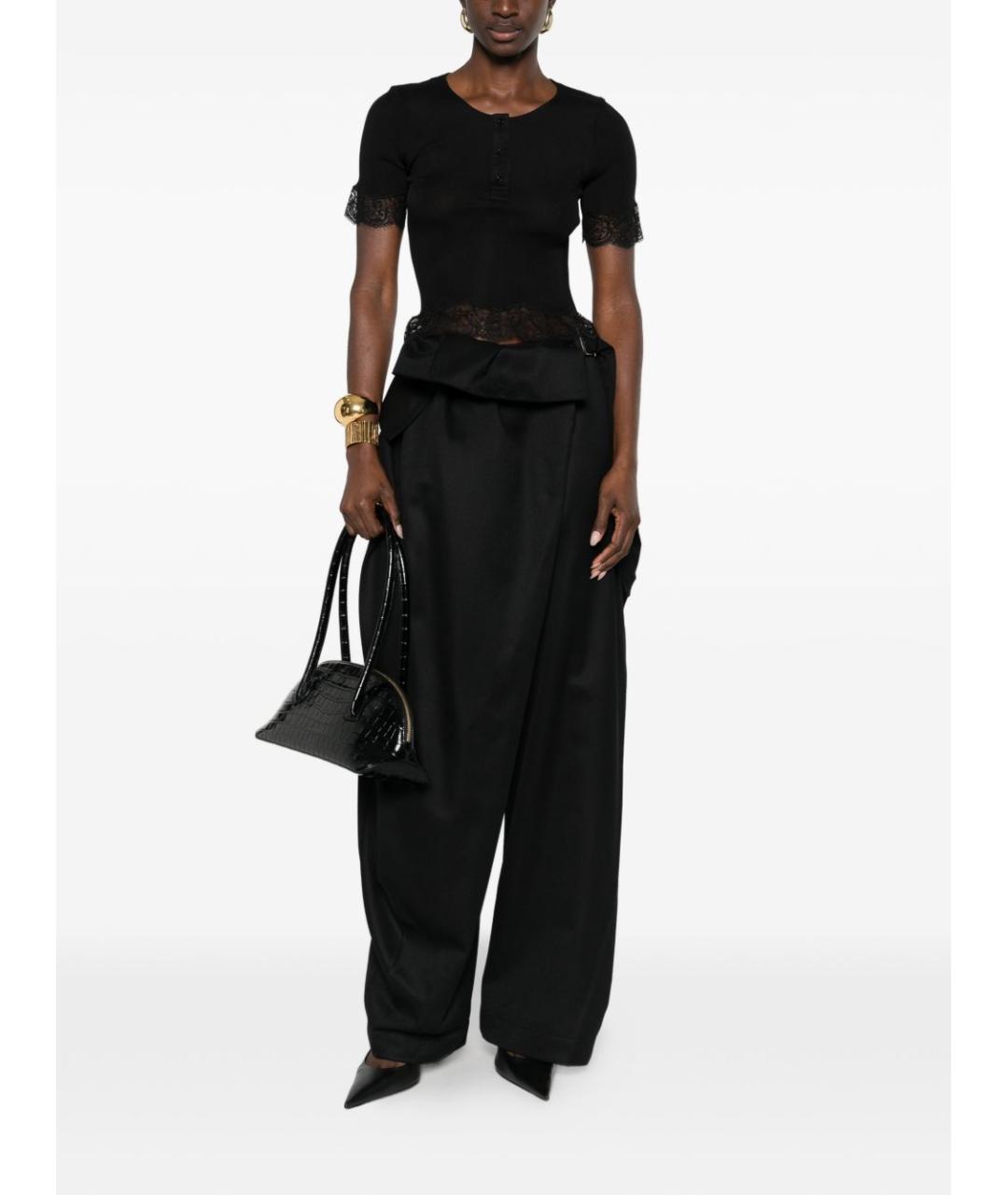 SAINT LAURENT Черная футболка, фото 3