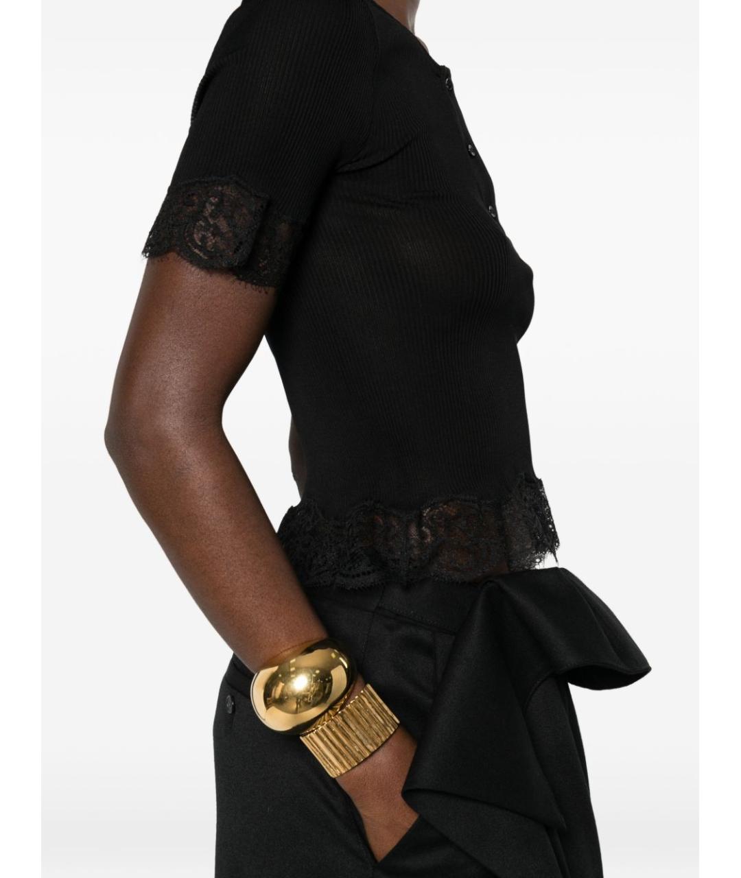 SAINT LAURENT Черная футболка, фото 2