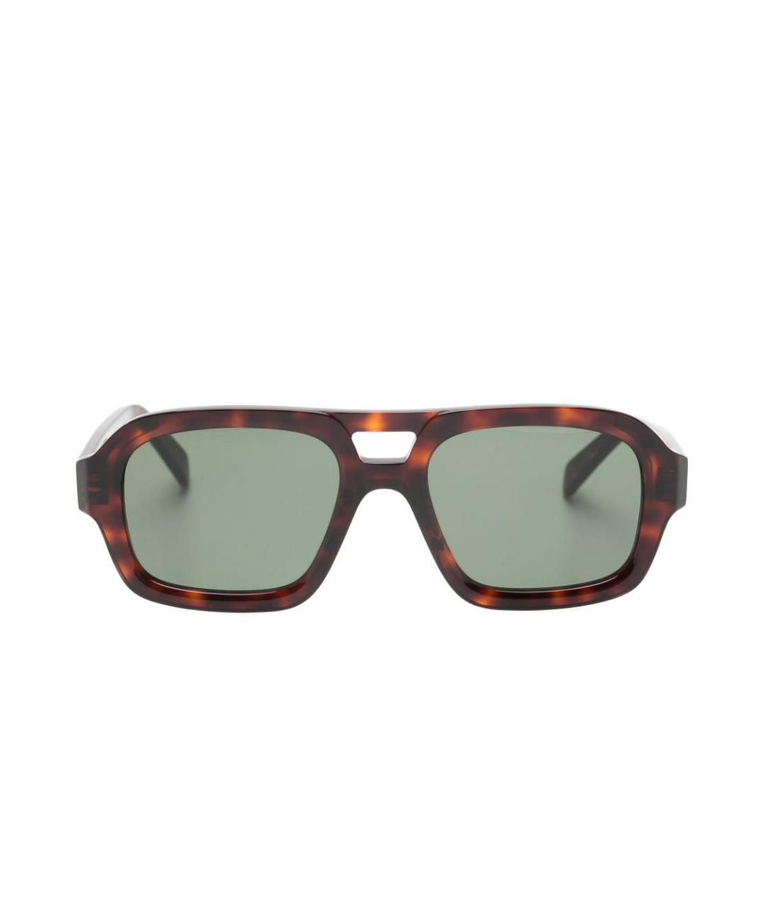 CELINE Коричневые солнцезащитные очки, фото 1