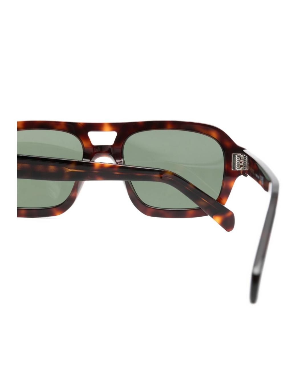 CELINE Коричневые солнцезащитные очки, фото 2