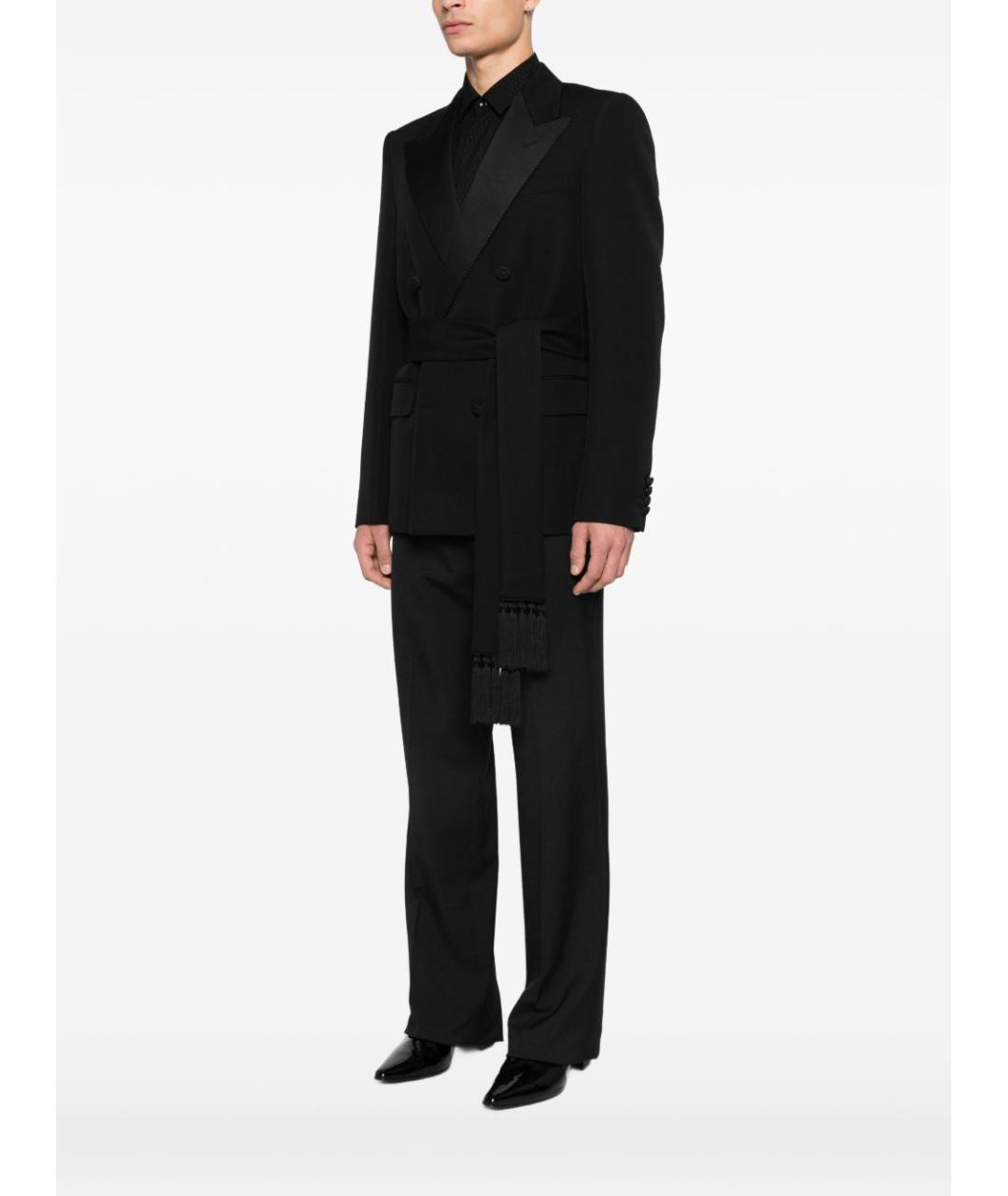 VALENTINO Черный шерстяной пиджак, фото 5