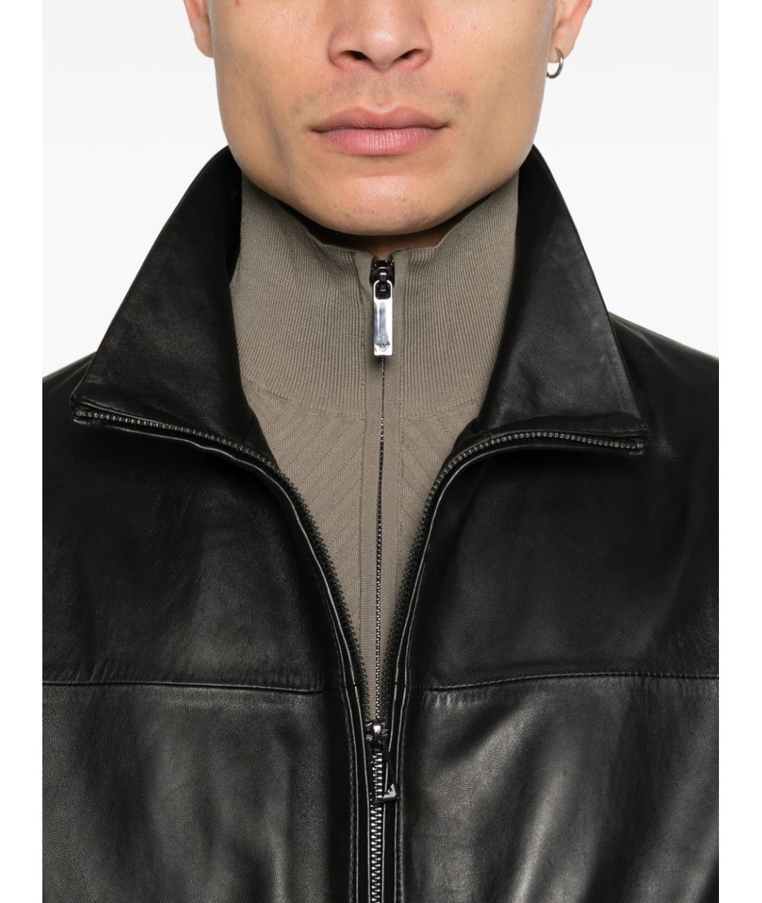 EMPORIO ARMANI Черная куртка, фото 2