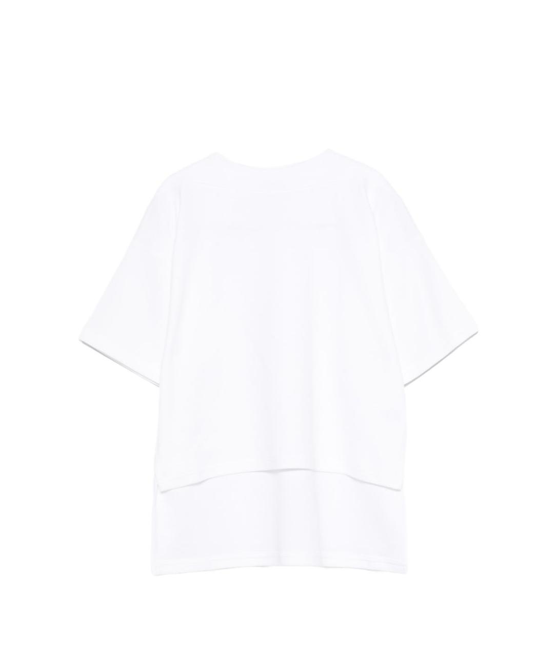 ALAIA Белая хлопковая футболка, фото 1