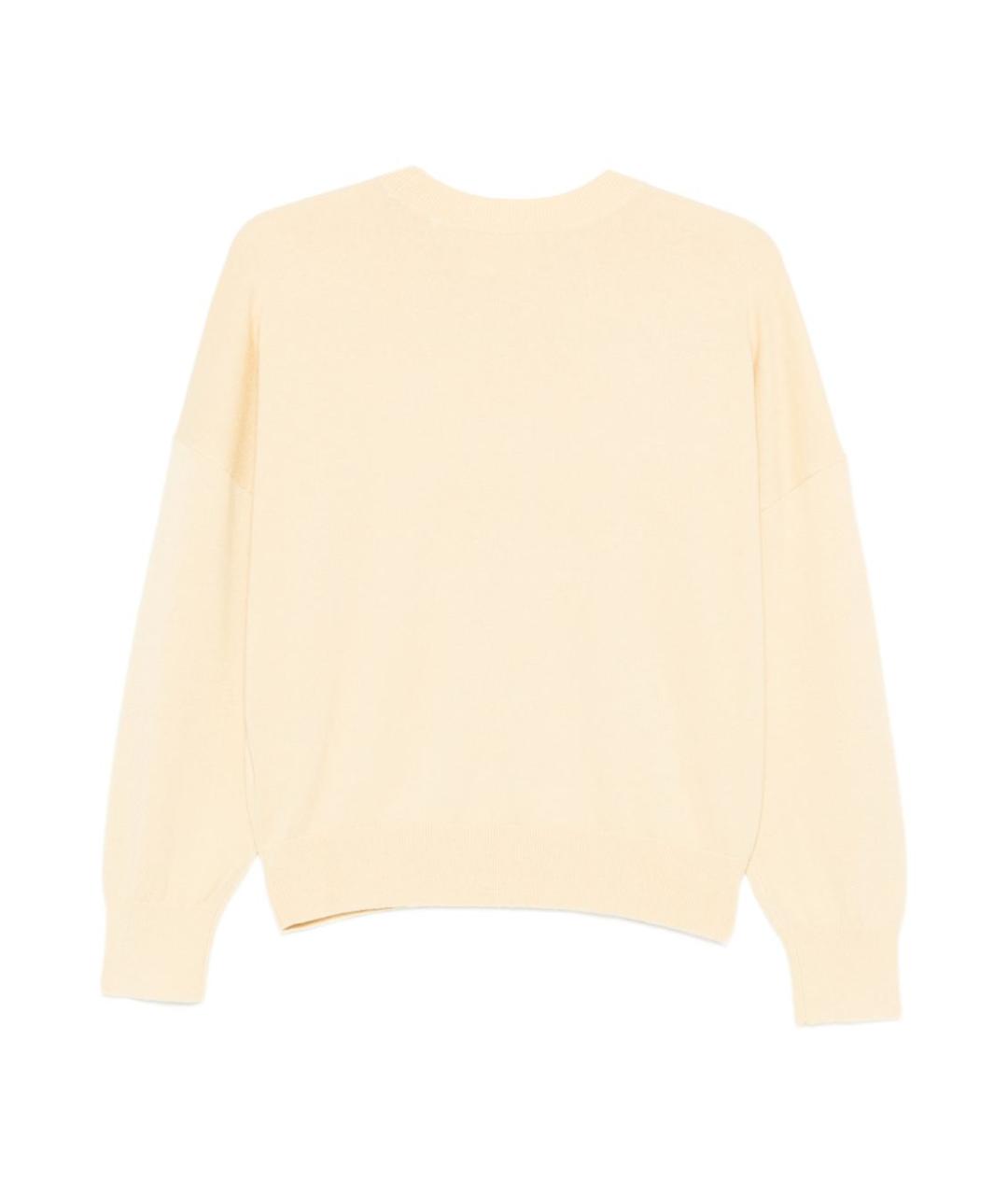 ISABEL MARANT ETOILE Желтый хлопковый джемпер / свитер, фото 2