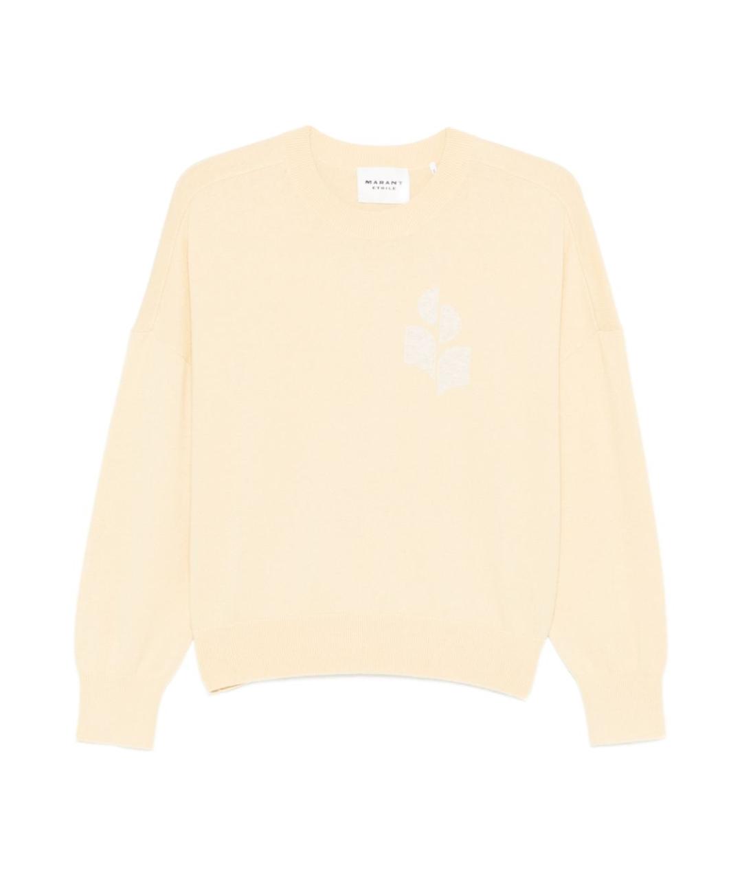 ISABEL MARANT ETOILE Желтый хлопковый джемпер / свитер, фото 1