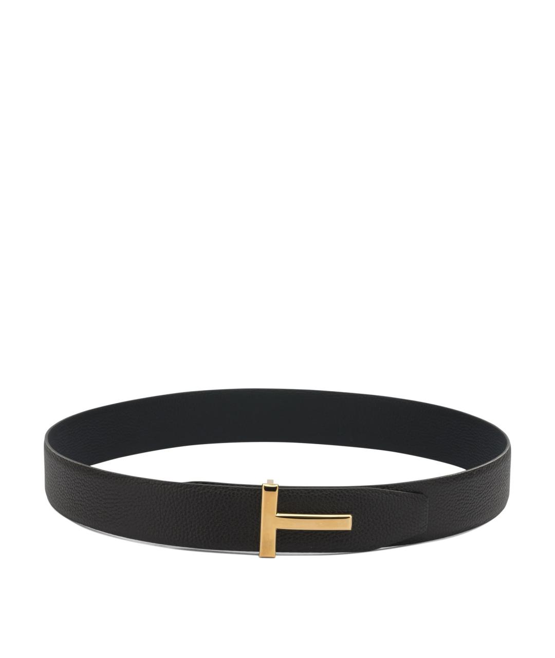 TOM FORD Коричневый кожаный ремень, фото 1