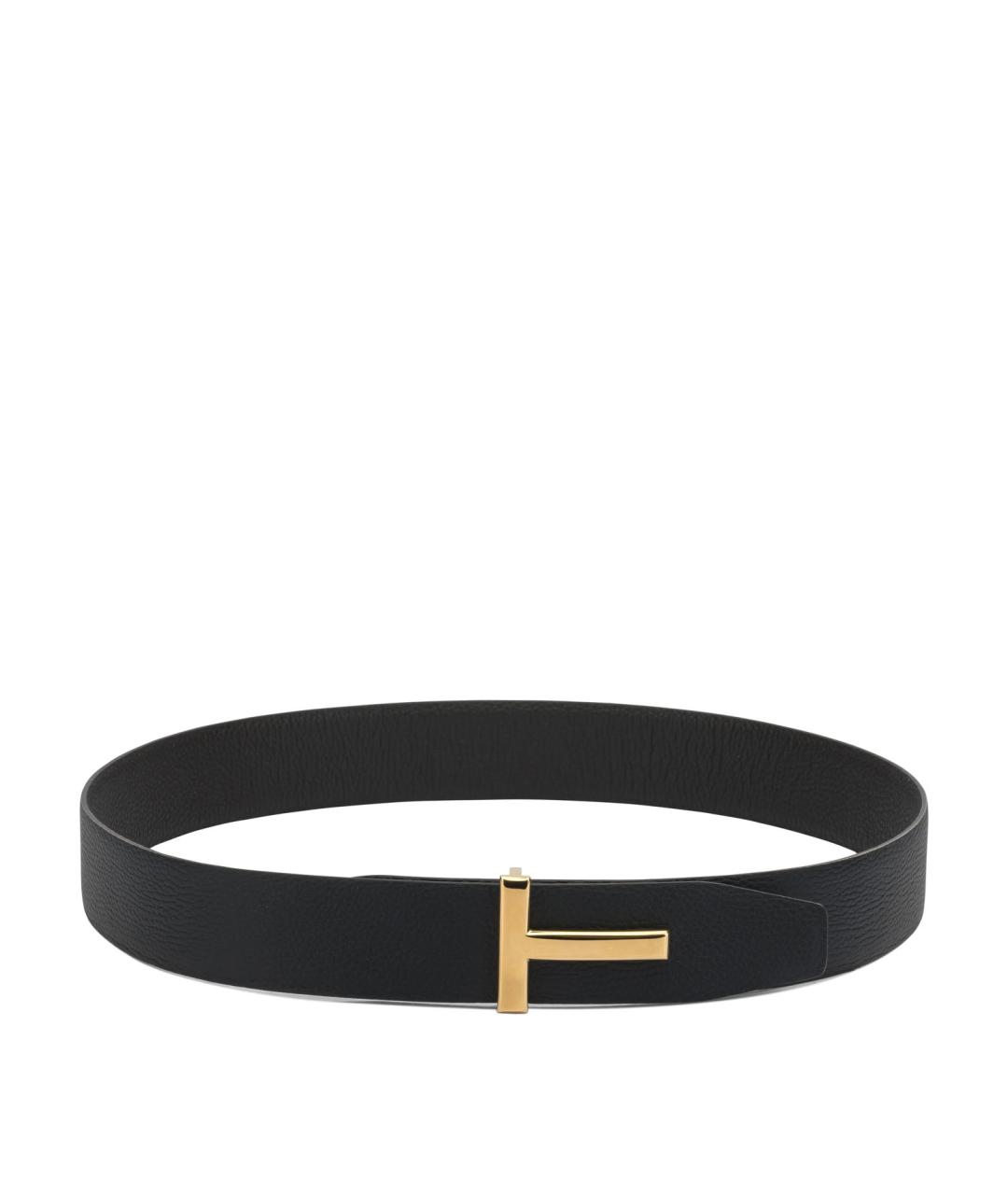 TOM FORD Коричневый кожаный ремень, фото 2