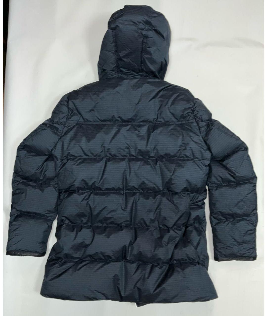 ZILLI Синий полиэстеровый пуховик, фото 3