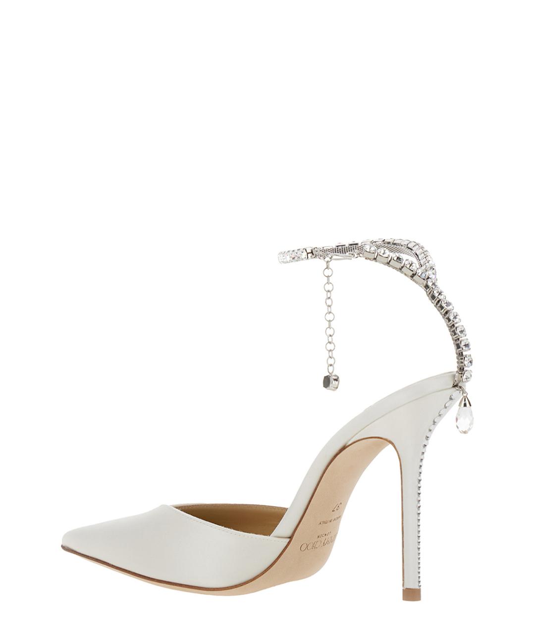JIMMY CHOO Белые туфли, фото 3