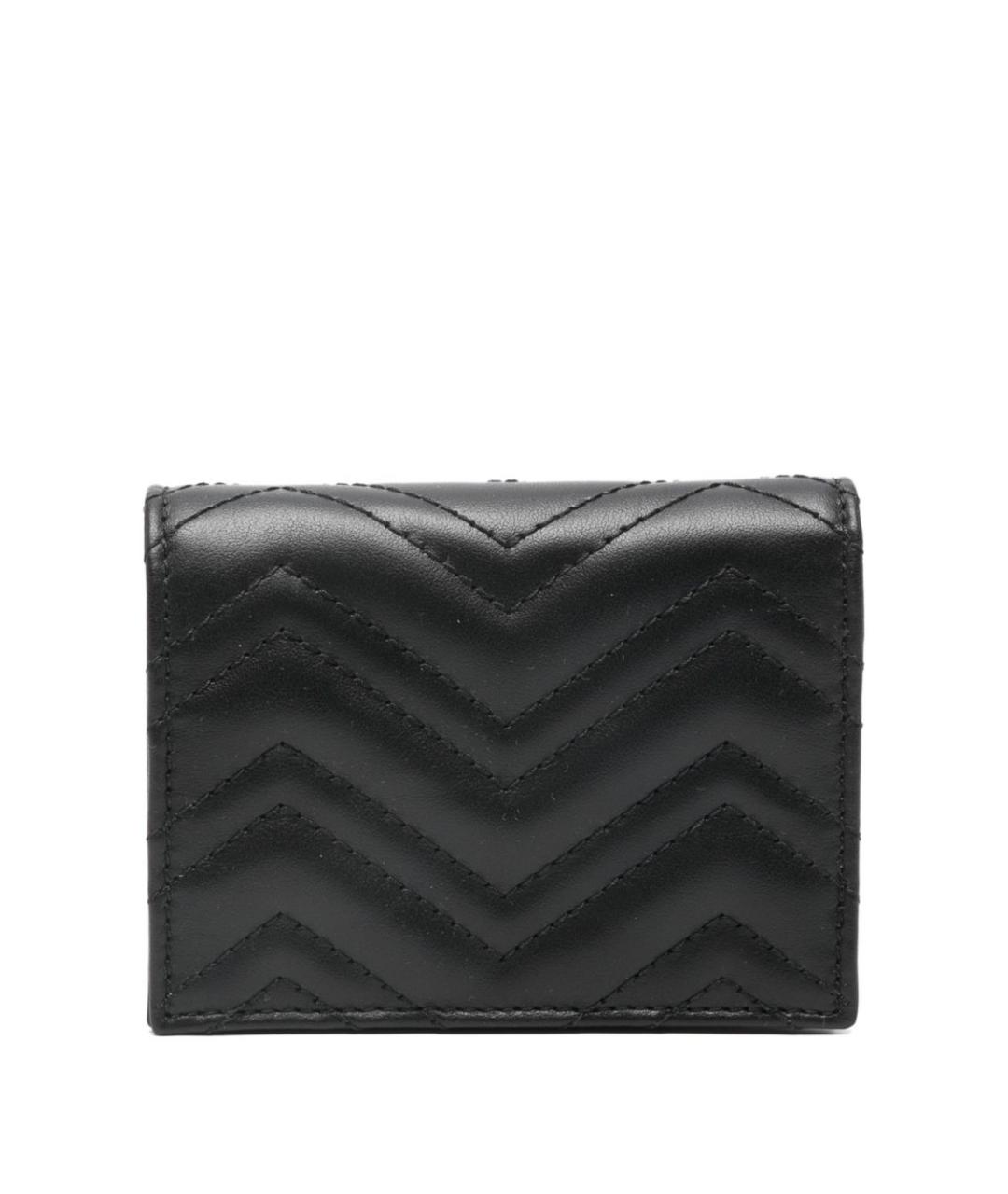 GUCCI Черный кожаный кошелек, фото 3