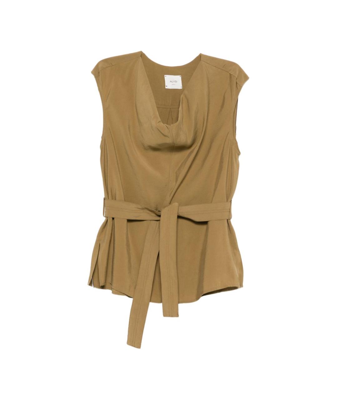 ALYSI Зеленая майка, фото 1