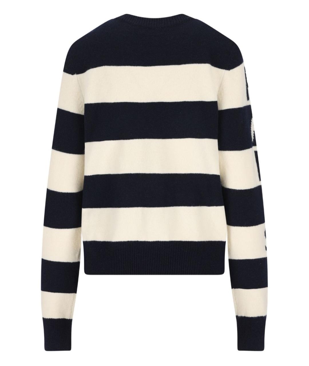 CELINE Синий шерстяной джемпер / свитер, фото 4