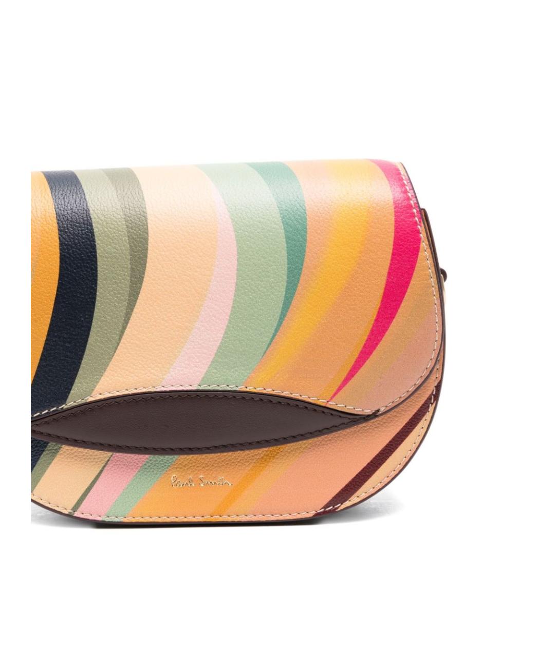 PAUL SMITH Мульти кожаная сумка через плечо, фото 3