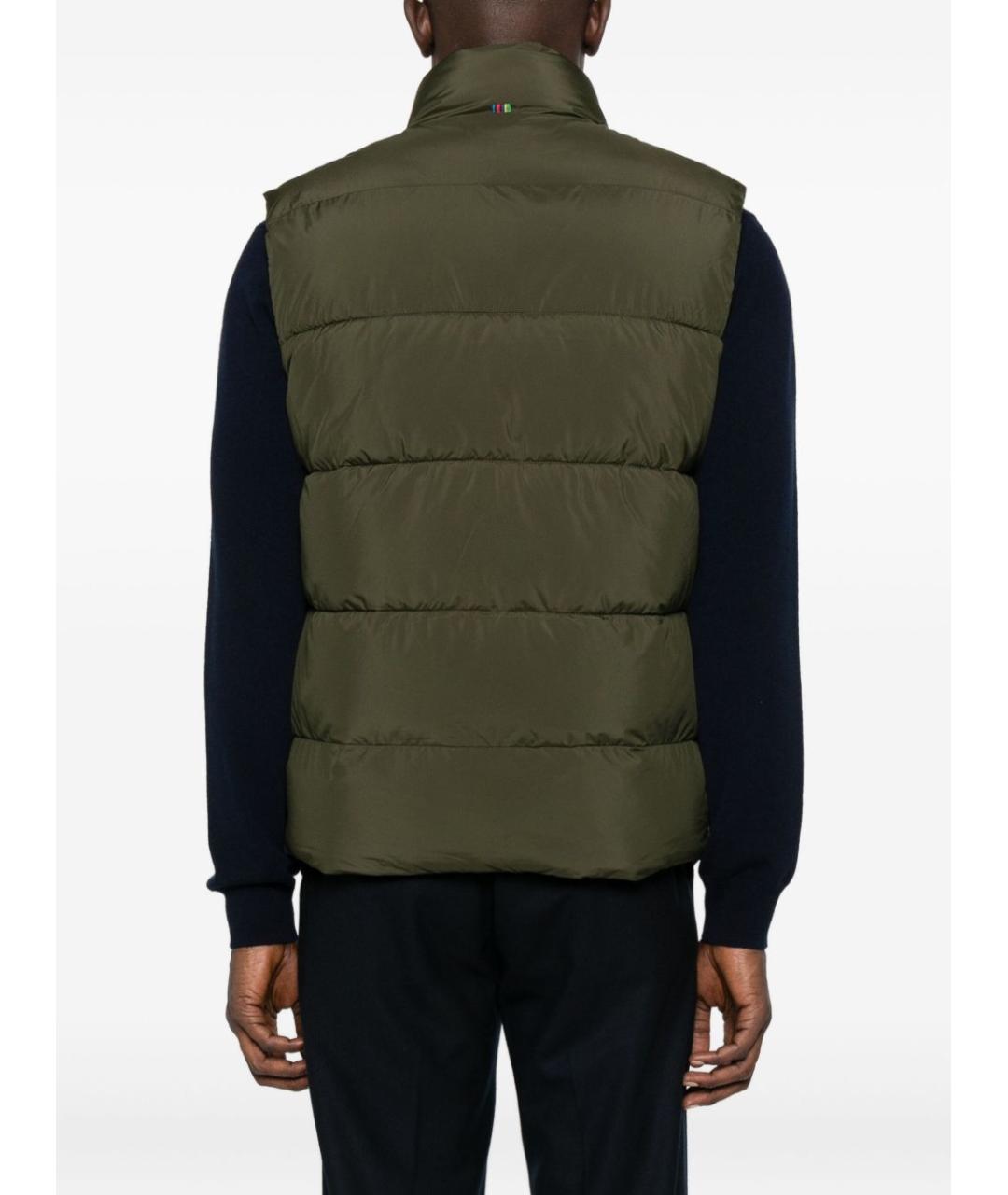PAUL SMITH Зеленый полиэстеровый жилет, фото 2