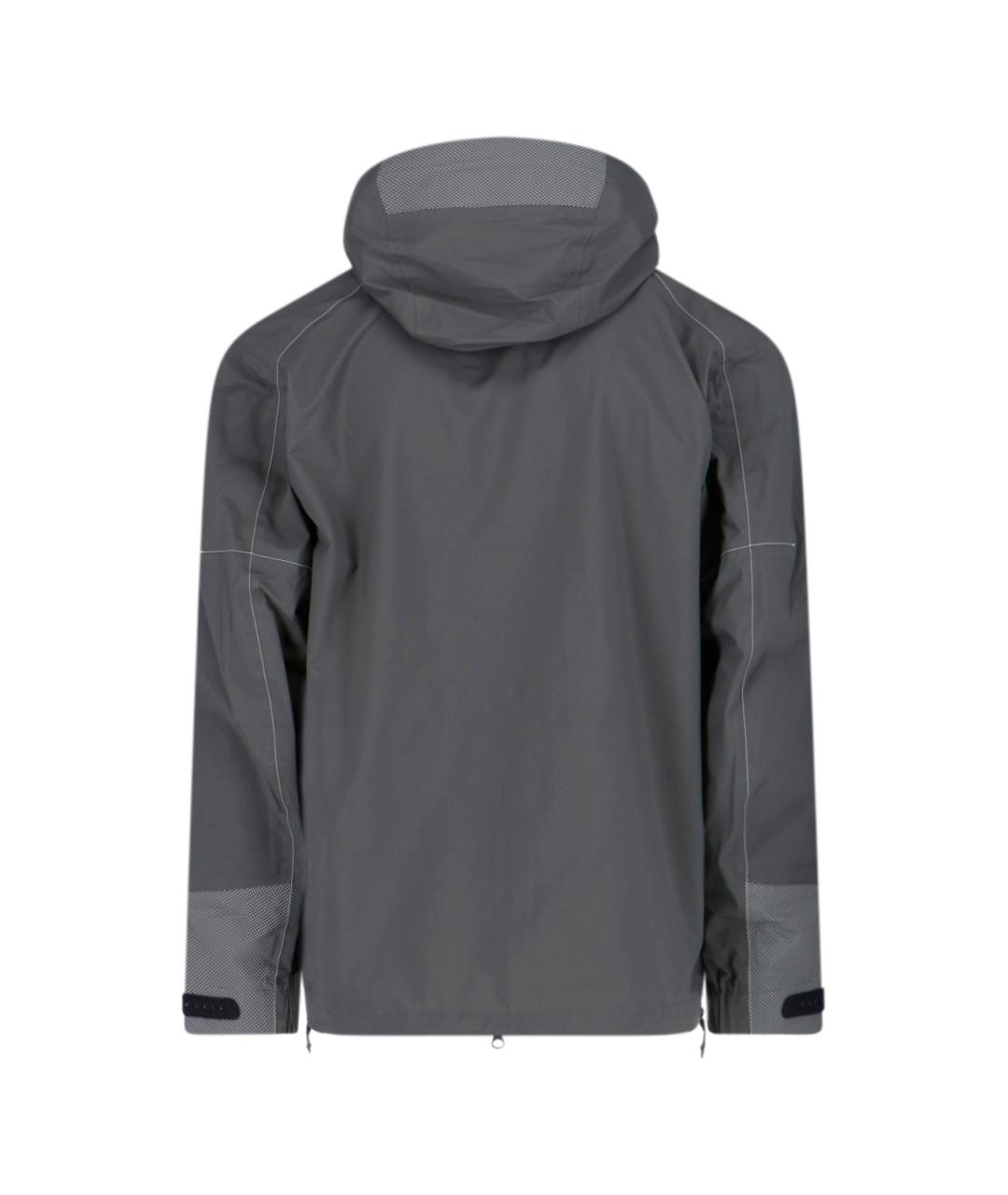 AND WANDER Серая полиамидовая куртка, фото 2