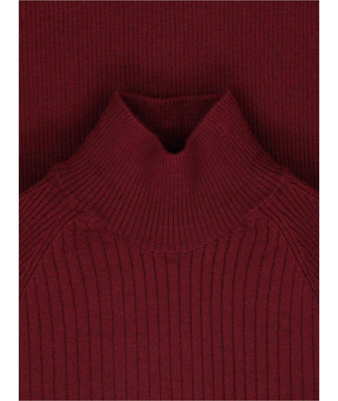 Sa Su Phi Бордовая кашемировая водолазка, фото 3