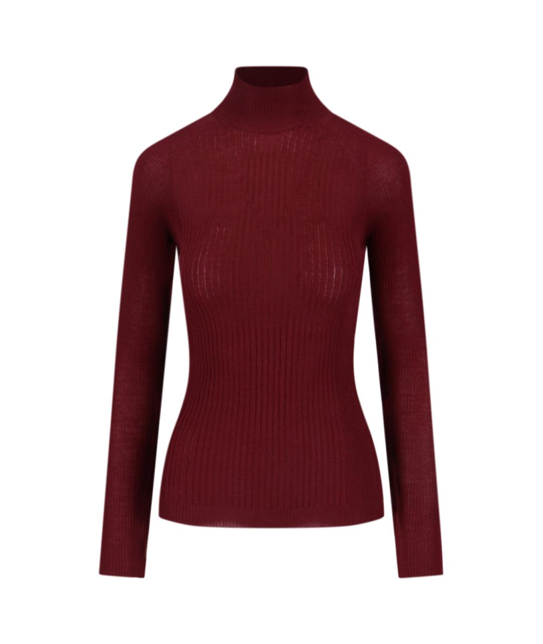 Sa Su Phi Бордовая кашемировая водолазка, фото 1