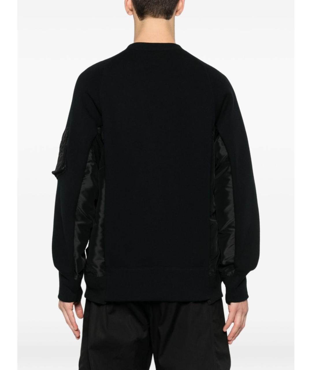 SACAI Черный джемпер / свитер, фото 2