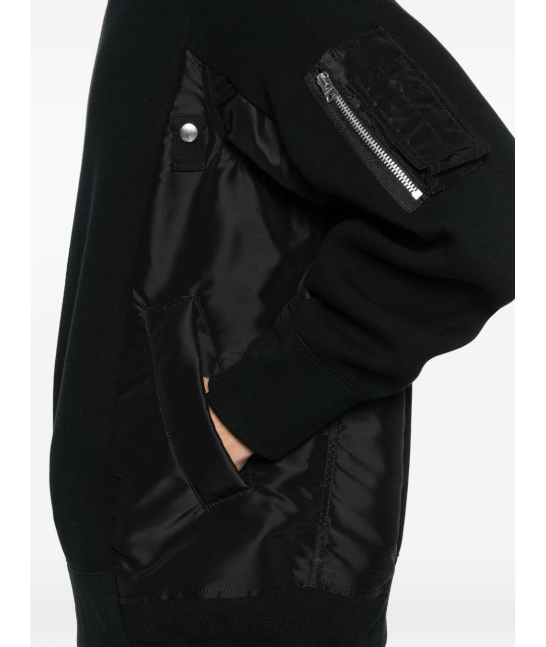 SACAI Черный джемпер / свитер, фото 4