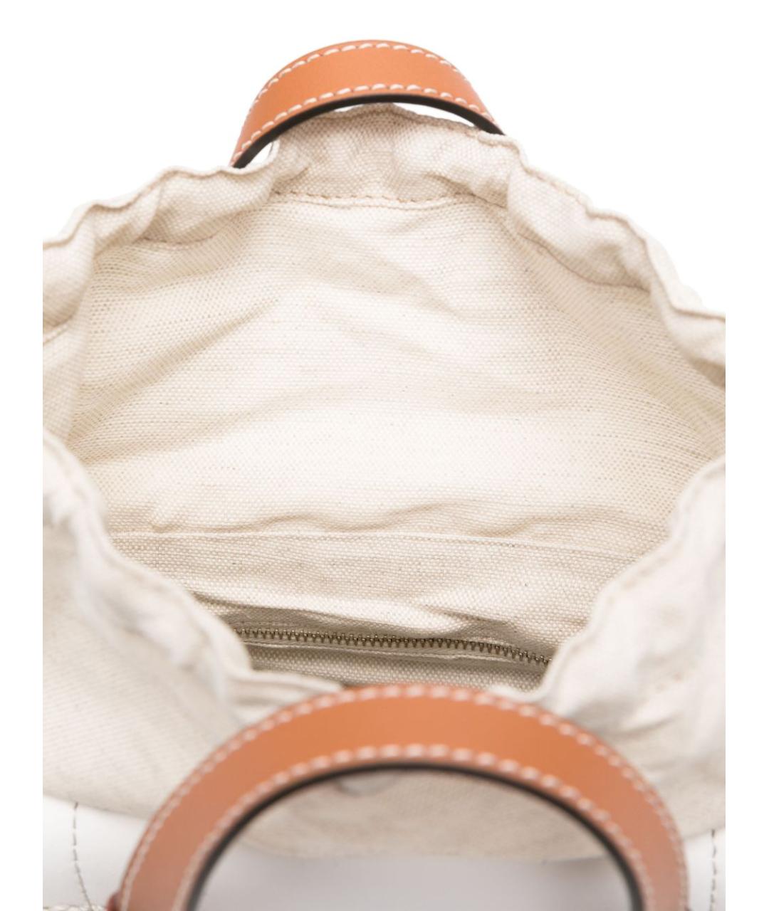 CUBA LAB Белая сумка с короткими ручками, фото 5