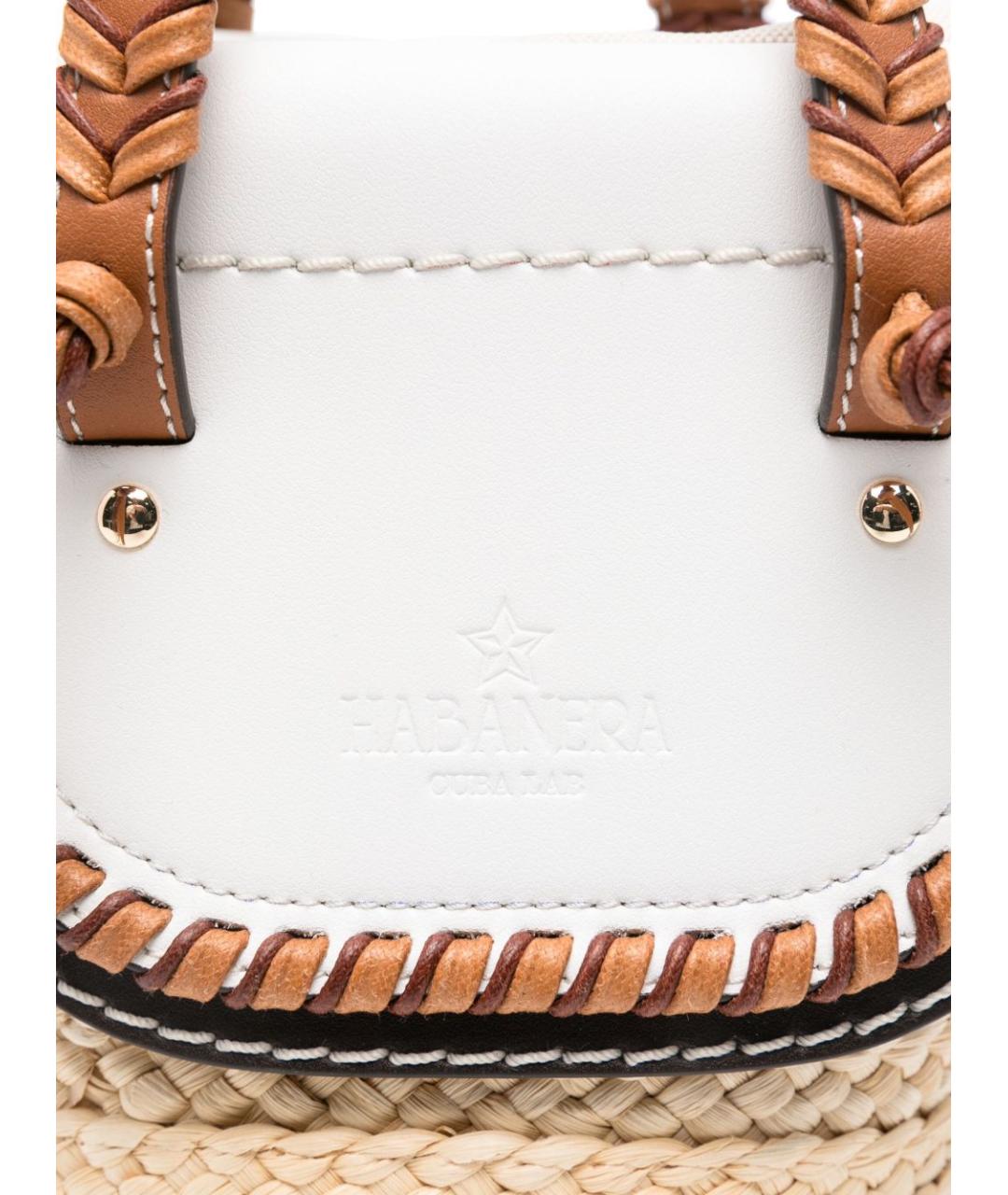 CUBA LAB Белая сумка с короткими ручками, фото 4