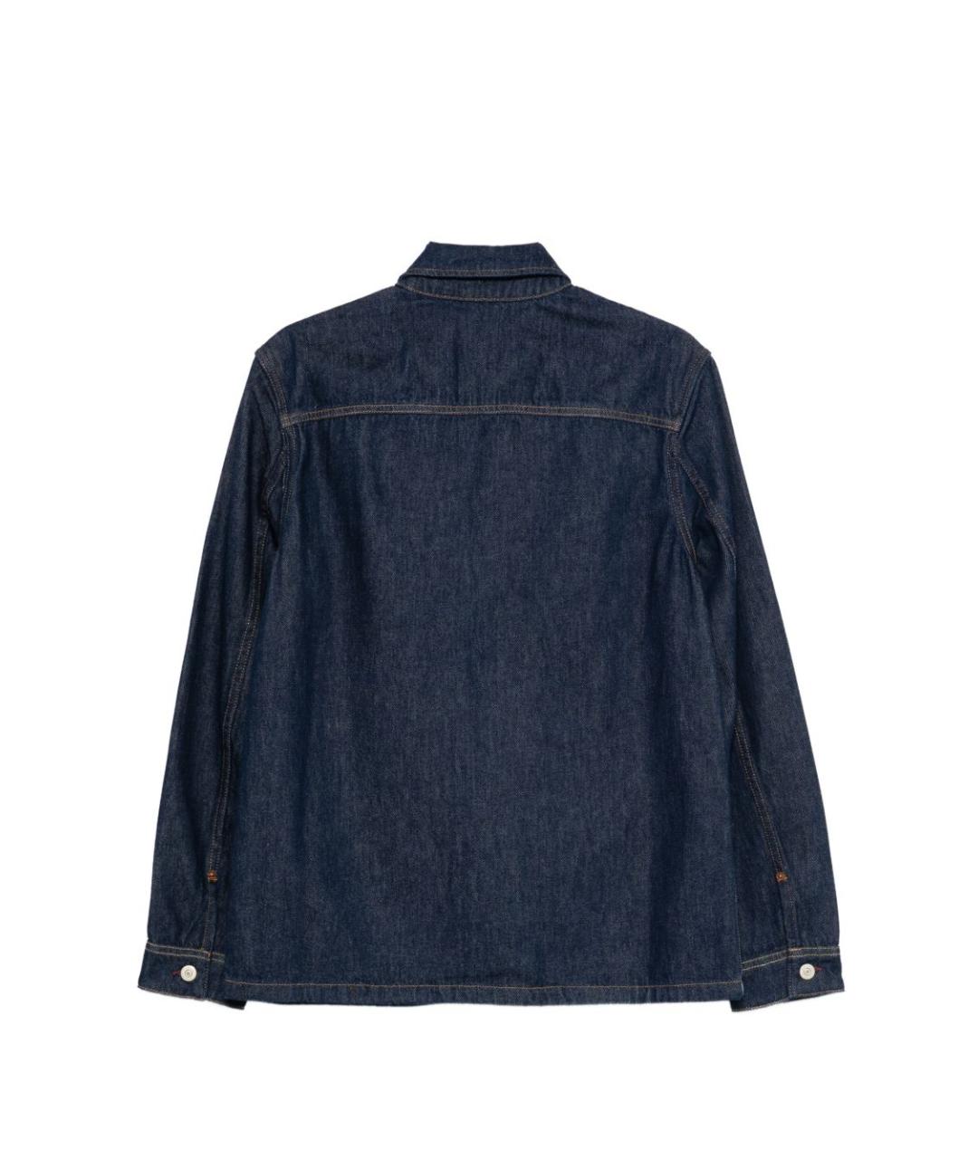 PS BY PAUL SMITH Синяя хлопковая куртка, фото 2